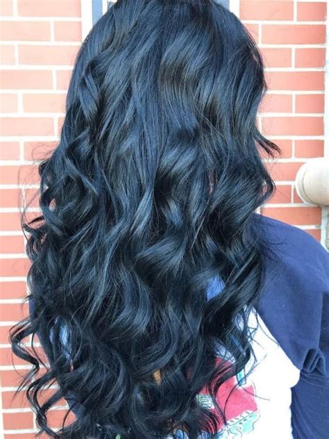 intense blue black hair color|blue black hair dye boots.